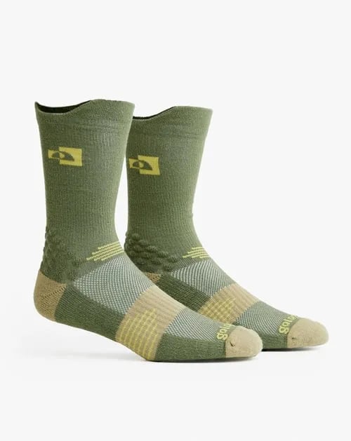 Meia Galapagos HighStride CoolMax - Verde