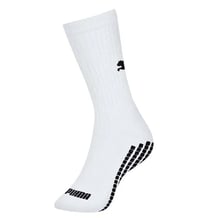 MEIA PUMA ESPORTIVA TRACTION CANO MÉDIO COM ANTIDERRAPANTE BRANCO 39-43