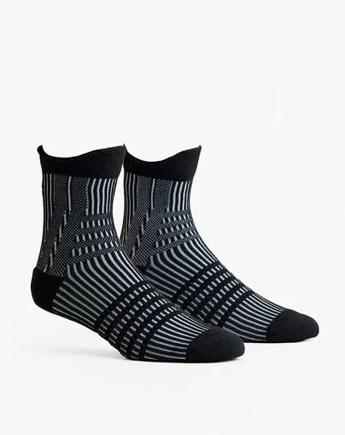 Meia Galapagos MidStride CoolMax - Preta