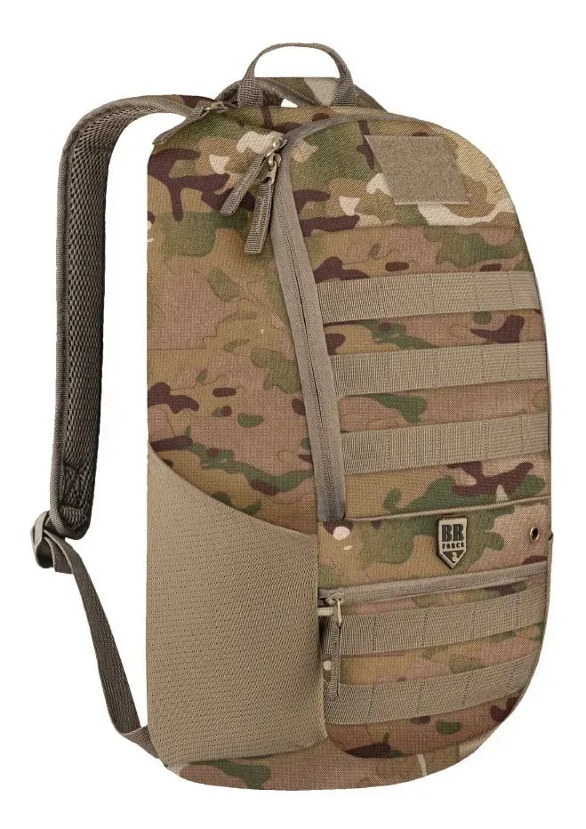 Mochila Br Force Tropa - Camuflado Multicam