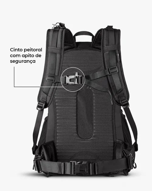 Mochila Galapagos Vórtex 35L - Preta