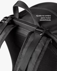 Mochila Galapagos Vórtex 35L - Preta