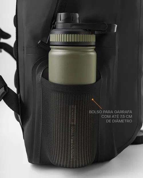 Mochila Invictus Torrent - Preto (Impermeável)