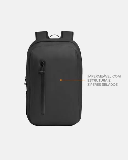 Mochila Invictus Torrent - Preto (Impermeável)