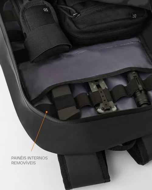 Mochila Invictus Torrent - Preto (Impermeável)