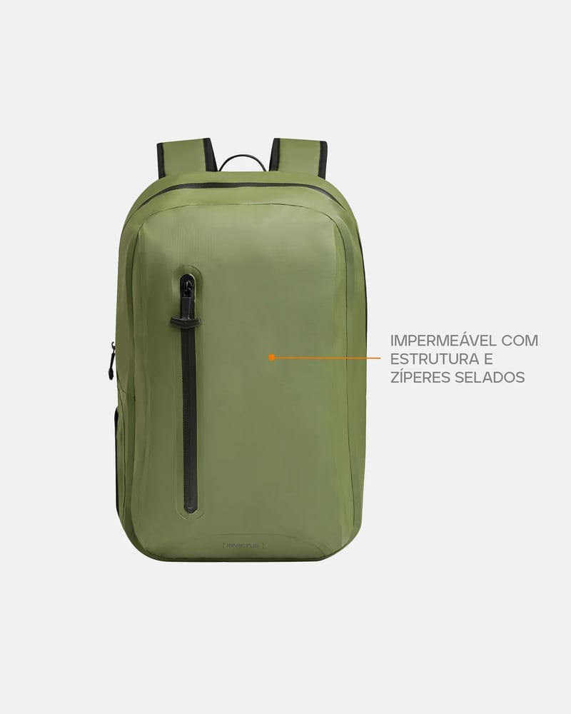 Mochila Invictus Torrent - Verde (Impermeável)