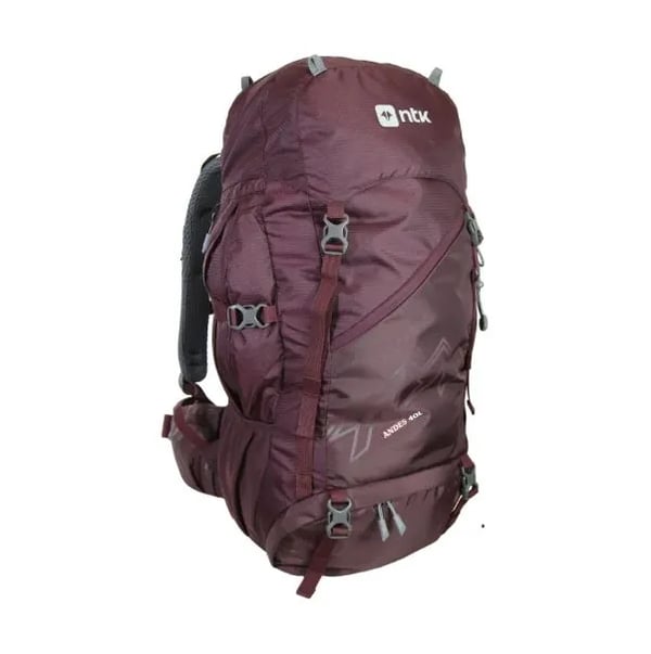 Mochila NTK Andes 40L - Vinho