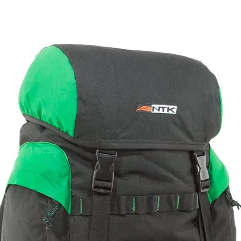 Mochila NTK Intruder 45L - Preto/Verde
