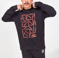 Moletom Umbro Duo Degrade Masc - Preto
