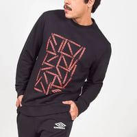 Moletom Umbro Duo Degrade Masc - Preto