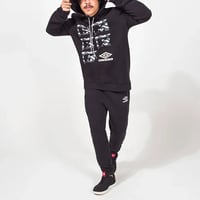 Moletom Umbro LARGE DUO CAMOUFLAGE Preto