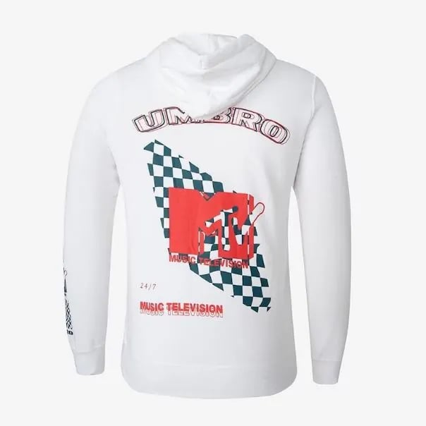 Moletom Umbro X MTV Hoodie Masc - Branco