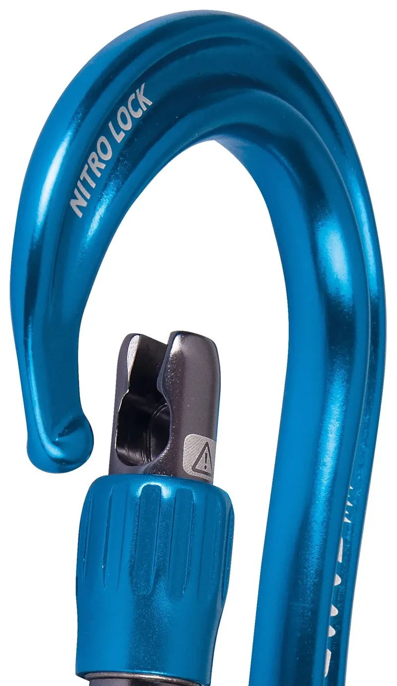 Mosquetão Camp NITRO LOCK - Blue