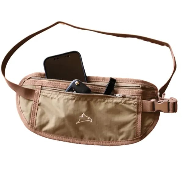 Pochete Money Belt Trip Conquista - Caqui
