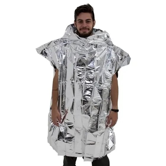 Poncho Aluminizado de Emergência - Coghlans