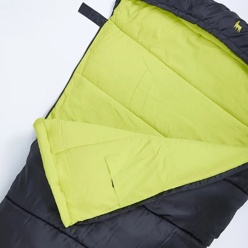 Saco de Dormir Hawapi Qiwa - Preto/Verde Limão