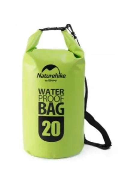 Saco Estanque Naturehike Náutico 20L - Verde