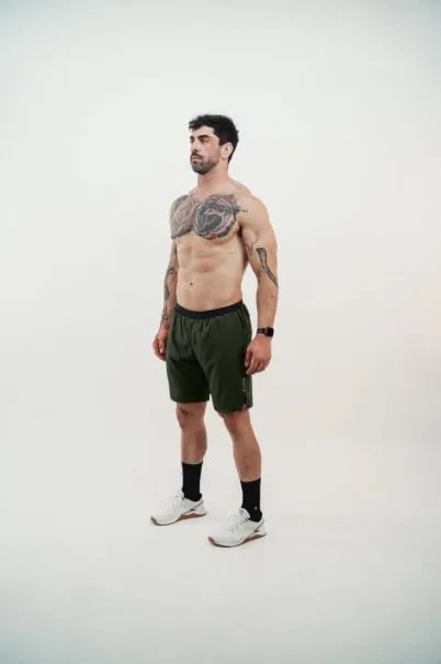 Shorts Lurk V3s 2 em 1 C/Lycra Masc - Verde