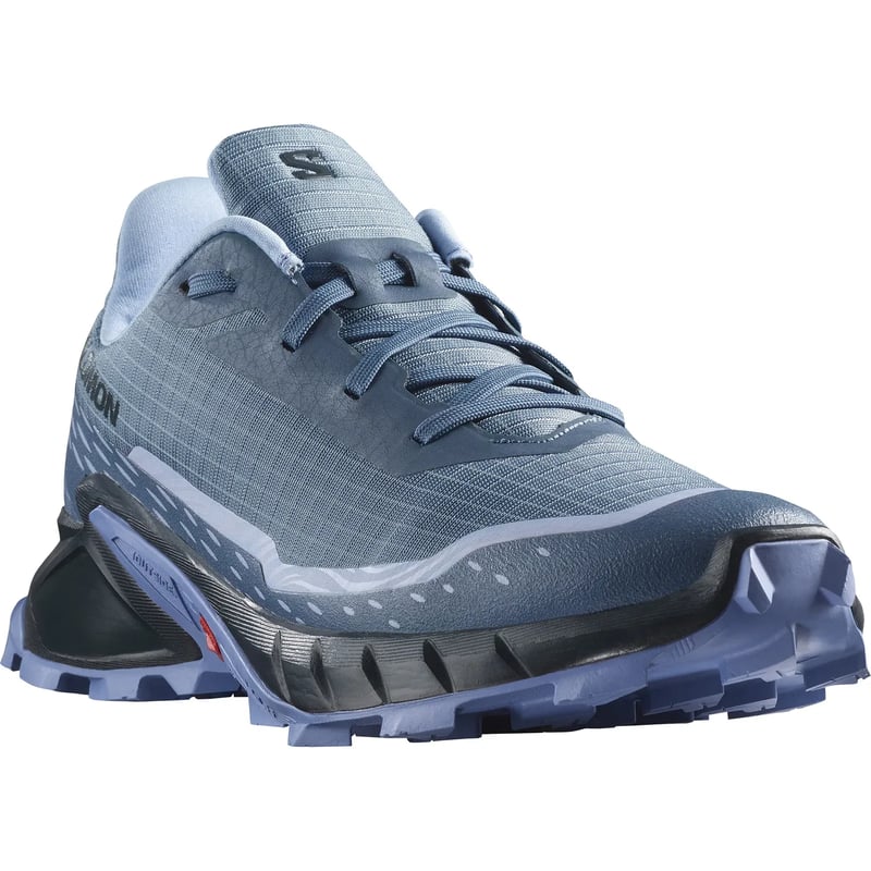 Tênis Salomon Alphacross 5 Fem - Cinza/Azul