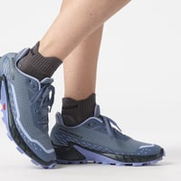 Tênis Salomon Alphacross 5 Fem - Cinza/Azul