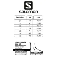 Tênis Salomon Pulsar Trail Fem - Preto/Verde 37