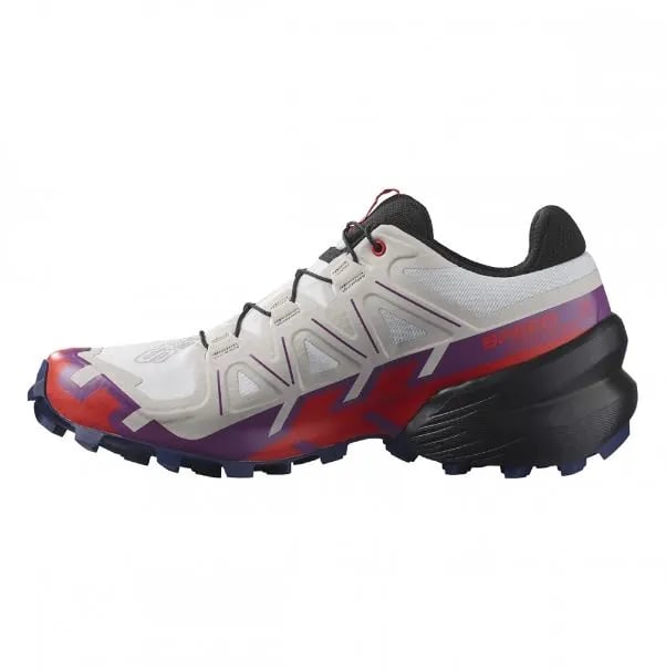 Tênis Salomon Speedcross 6 Fem - Cinza/Vermelho