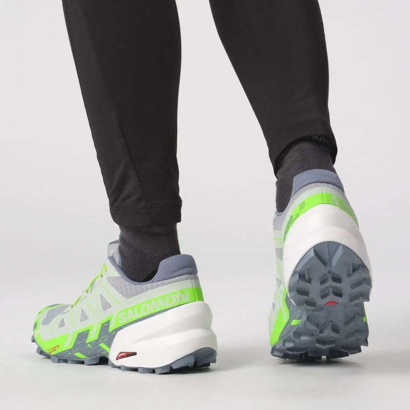 Tênis Salomon SpeedCross 6 Fem - Verde/Cinza/Branco