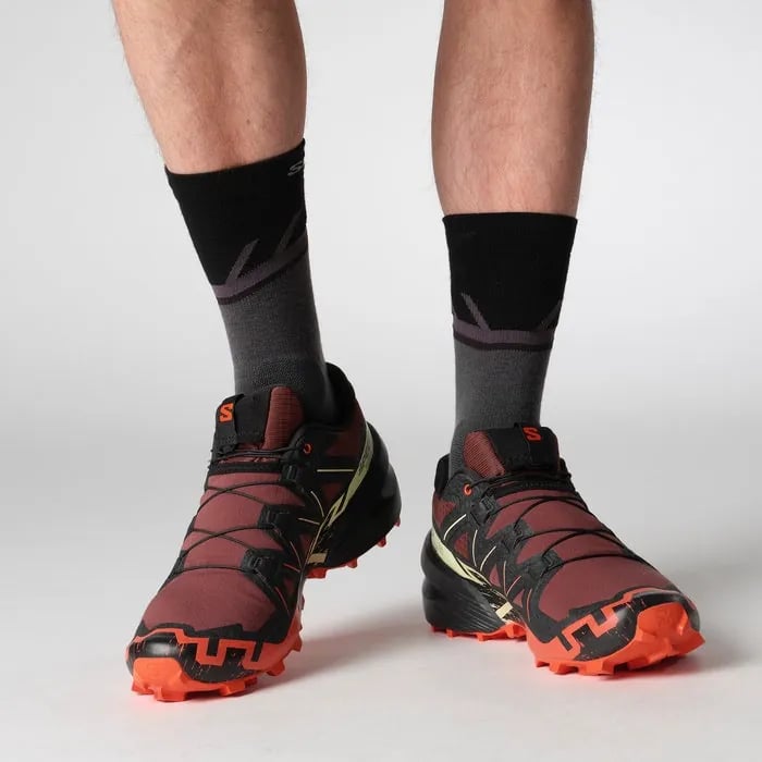 Tênis Salomon Speedcross 6 Masc - Preto/Vermelho