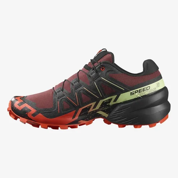 Tênis Salomon Speedcross 6 Masc - Preto/Vermelho