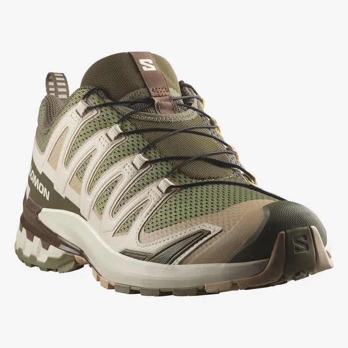 Tênis Salomon XA Pro 3D V9 Masc - Verde/Creme