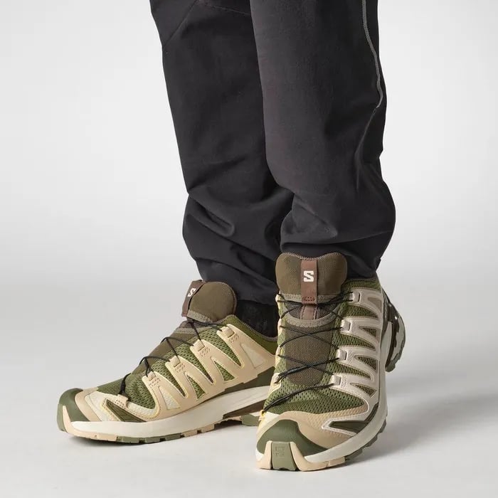 Tênis Salomon XA Pro 3D V9 Masc - Verde/Creme