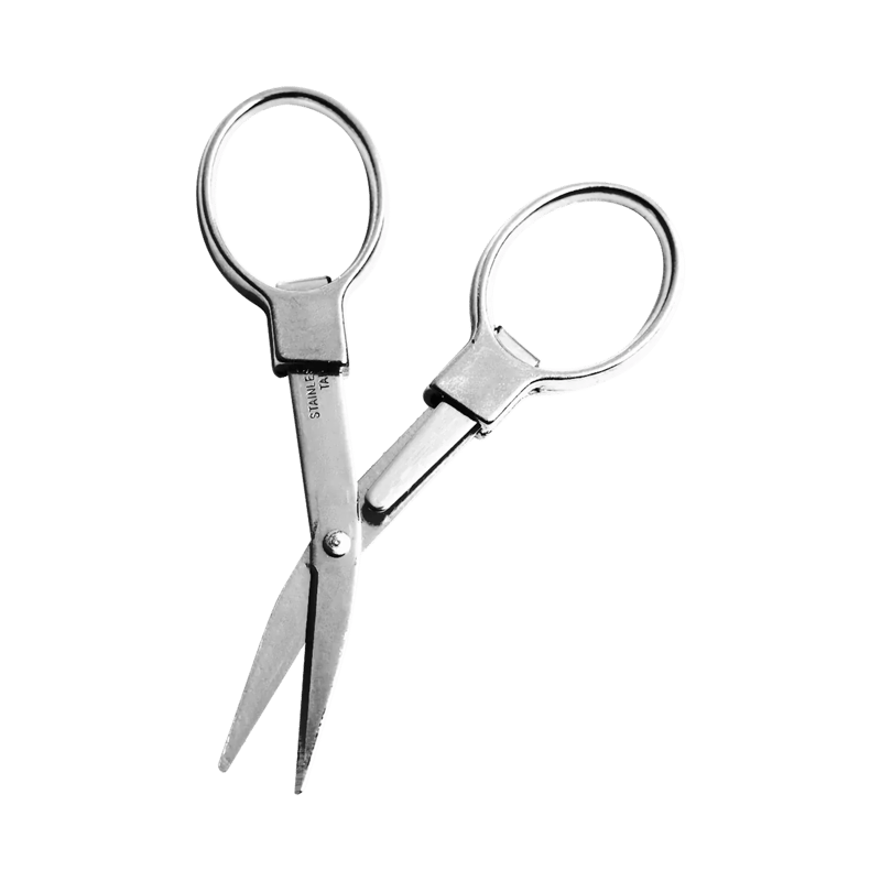 Tesoura Dobrável Coghlan's Aço Inox Folding Scissors