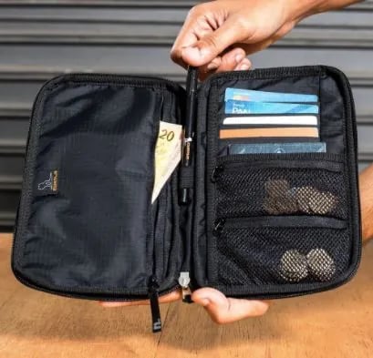 Carteira Curtlo  Trip Wallet - Modelo Novo
